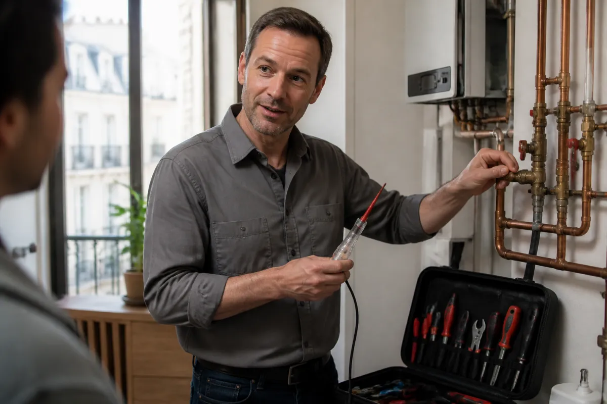 Photo de Électricien plombier Unzent